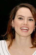 DAISY RIDLEY at Murder on the Orient Express Press Conference in London 11/03/2017