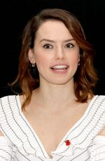 DAISY RIDLEY at Murder on the Orient Express Press Conference in London 11/03/2017