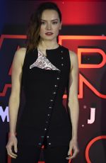 DAISY RIDLEY at Star Wars: The Last Jedi Event in Mexico City 11/20/2017