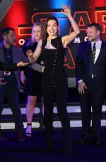 DAISY RIDLEY at Star Wars: The Last Jedi Premiere in Mexico City 11/20/2017