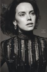 DAISY RIDLEY for Elle Magazine, UK December 2017