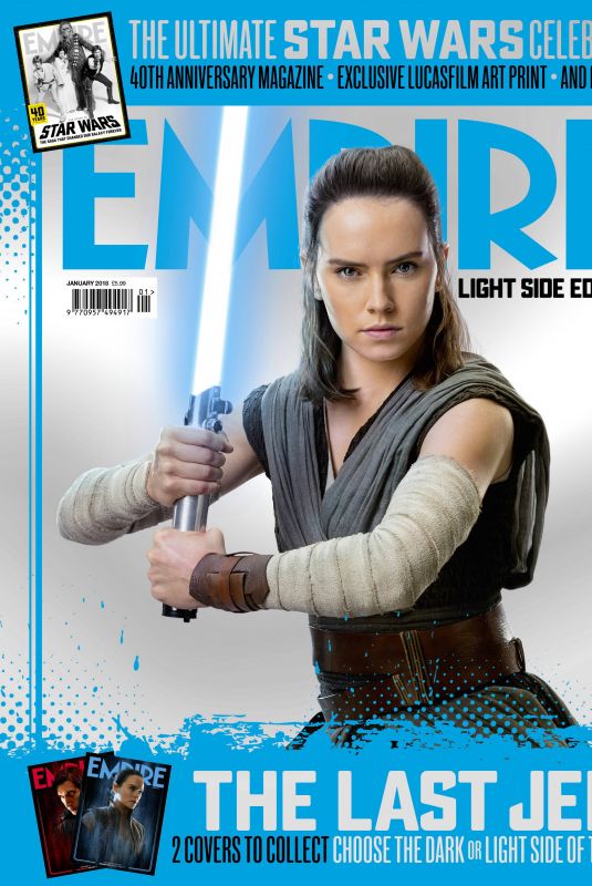 DAISY RIDLEY in Empire Magazine, January 2018