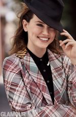 DAISY RIDLEY in Glamour Magazine, January 2018 Issue