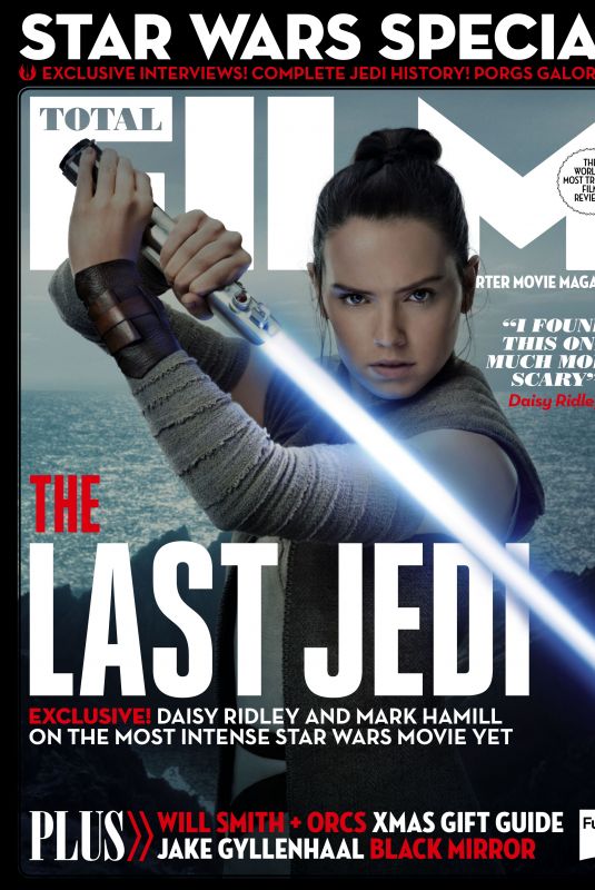 DAISY RIDLEY in Total Film Magazine, January 2018 Issue