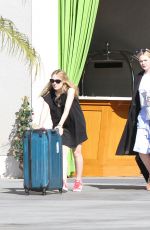 DAKOTA and ELLE FANNING Out in Los Angeles 11/25/2017