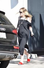 DAKOTA FANNING at Nine Zero One Salon in West Hollywood 11/27/2017