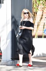 DAKOTA FANNING at Nine Zero One Salon in West Hollywood 11/27/2017