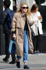 DAKOTA FANNING Out and About in New York 11/07/2017