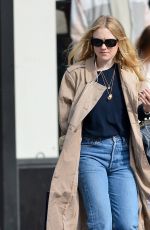 DAKOTA FANNING Out and About in New York 11/07/2017