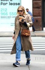 DAKOTA FANNING Out for Iced Coffee in New York 11/06/2017