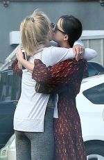 DAKOTA JOHNSON and MELANIE GRIFFITH Out for Coffee in West Hollywood 09/14/2017