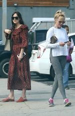 DAKOTA JOHNSON and MELANIE GRIFFITH Out for Coffee in West Hollywood 09/14/2017