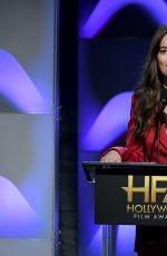 DAKOTA JOHNSON at 2017 Hollywood Film Awards in Beverly Hills 11/05/2017