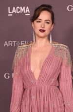 DAKOTA JOHNSON at 2017 LACMA Art + Film Gala in Los Angeles 11/04/2017