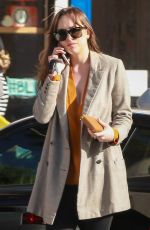 DAKOTA JOHNSON Out for Coffee in Los Angeles 11/09/2017