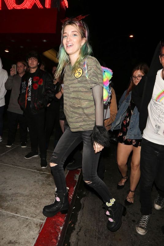 DANI THORNE Arrives at a Birthday Party in Studio City 11/11/2017