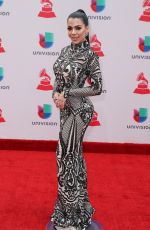 DANIELLA URBAY at Latin Grammy Awards 2017 in Las Vegas 11/16/2017
