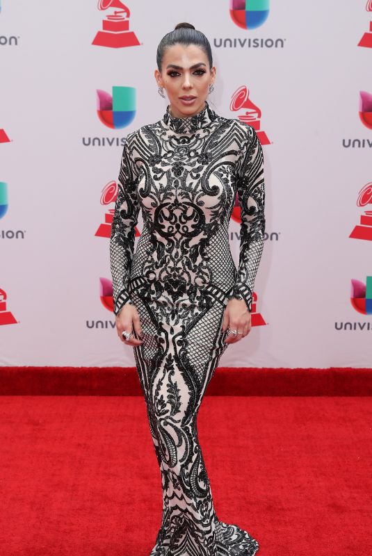 DANIELLA URBAY at Latin Grammy Awards 2017 in Las Vegas 11/16/2017