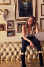 DANIELLE BRADBERY on the Set of a Photoshoot at Tidal Office, 2017