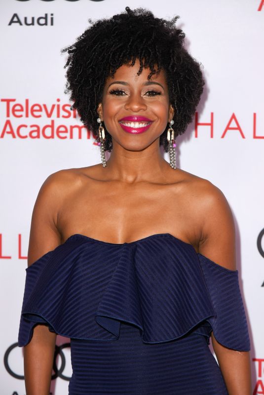 DANIELLE MONE TRUITT at Television Academy Hall of Fame Induction in Los Angeles 11/15/2017