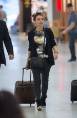DANNII MINOGUE at Adelaide Airport 11/13/2017