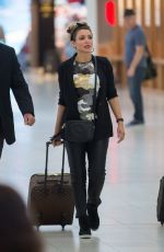 DANNII MINOGUE at Adelaide Airport 11/13/2017