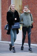 DAPHNE GROENEVELD Leaves a Gym in New York 11/22/2017