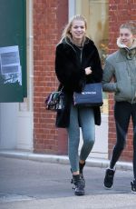 DAPHNE GROENEVELD Leaves a Gym in New York 11/22/2017