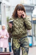 DAVINA MCCALL Out and About in London 11/27/2017