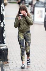 DAVINA MCCALL Out and About in London 11/27/2017