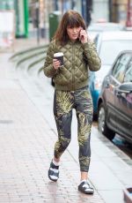 DAVINA MCCALL Out and About in London 11/27/2017