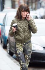 DAVINA MCCALL Out and About in London 11/27/2017