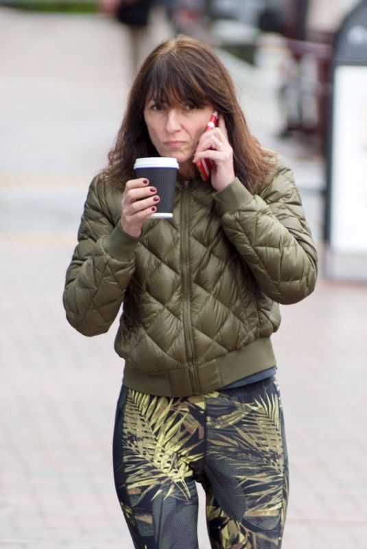 DAVINA MCCALL Out and About in London 11/27/2017