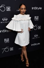 DAWN-LYEN GARDNER at HFPA & Instyle Celebrate 75th Anniversary of the Golden Globes in Los Angeles 11/15/2017