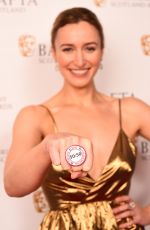 DEIRDRE MULLINS at British Academy Scotland Awards in Glasgow 11/05/2017