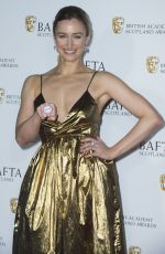 DEIRDRE MULLINS at British Academy Scotland Awards in Glasgow 11/05/2017