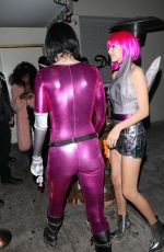 DELILAH and AMELIA HAMLIN at Halloween Party at Delilah in West Hollywood 10/31/2017