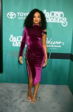 DEMETRIA MCKINNEY at Soul Train Awards in Las Vegas 11/05/2017
