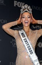 DEMI-LEIGH NEL-PETERS at 2017 Miss Universe Pageant in Las Vegas 11/26/2017