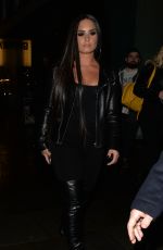 DEMI LOVATO Arrives at England vs Brazil Match in London 11/14/2017
