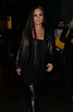 DEMI LOVATO Arrives at England vs Brazil Match in London 11/14/2017