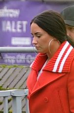 DEMI LOVATO Arrives at Heathrow Airport in London 11/15/2017