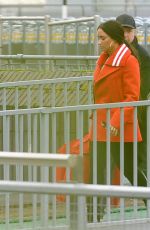 DEMI LOVATO Arrives at Heathrow Airport in London 11/15/2017