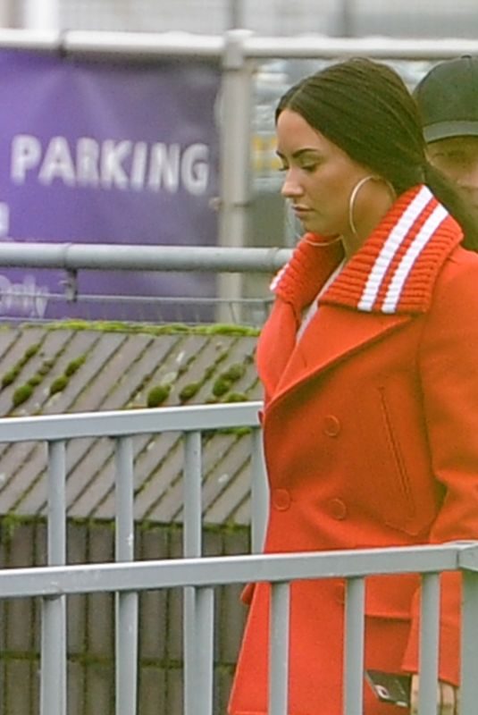 DEMI LOVATO Arrives at Heathrow Airport in London 11/15/2017