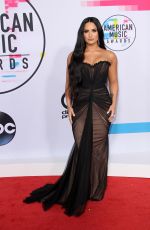 DEMI LOVATO at American Music Awards 2017 at Microsoft Theater in Los Angeles 11/19/2017