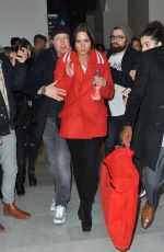 DEMI LOVATO at Charles De Gaulle Airport in Paris 11/15/2017