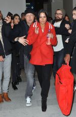 DEMI LOVATO at Charles De Gaulle Airport in Paris 11/15/2017