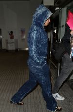 DEMI LOVATO at Heathrow Airport in London 11/09/2017