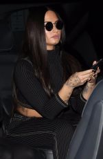 DEMI LOVATO Leaves BBC Radio One Studios in London 11/13/2017