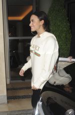 DEMI LOVATO Leaves Her Hotel in London 11/12/2017